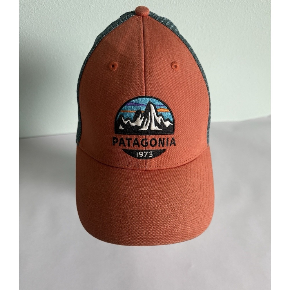 Patagonia Blue Orange Snapback Hat Adjustable Ball Cap